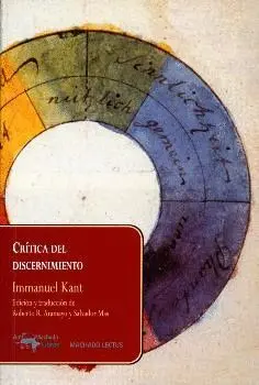 CRÍTICA DEL DISCERNIMIENTO