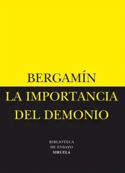 LA IMPORTANCIA DEL DEMONIO<BR>