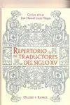 REPERTORIO DE TRADUCTORES DEL SIGLO XV