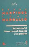 PARA-LELOS 92 - RESERVADO EL DERECHO DE ADMISION