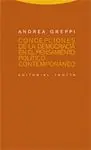 CONCEPCIONES DE LA DEMOCRACIA EN EL PENSAMIENTO POLITICO CONTEMPORANEO