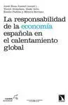 LA RESPONSABILIDAD DE LA  ECONOMIA ESPAÑOLA EN EL CALENTAMIETO GLOBAL