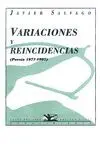 VARIACIONES Y REINCIDENCIAS: POESÍA, 1977-1997