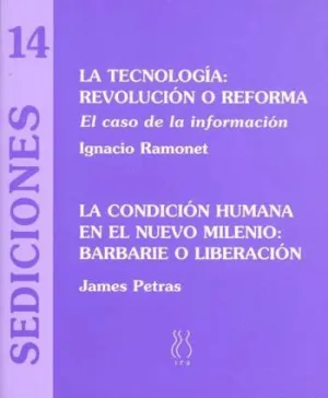 LA TECNOLOGÍA, REVOLUCIÓN O REFORMA