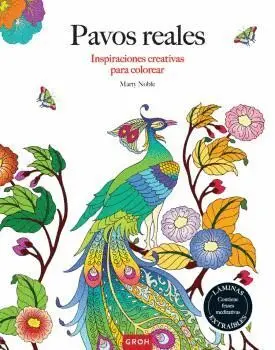 PAVOS REALES: INSPIRACIONES CREATIVAS PARA COLOREAR