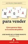 MAGIA PARA VENDER