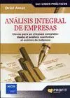 ANALISIS INTEGRAL DE EMPRESAS. CLAVES PARA UN CHEQUEO COMPLETO: DESDE EL ANÁLISIS CUALITATIVO AL ANÁ