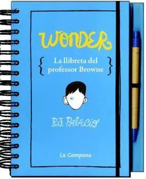 WONDER. LLIBRETA DEL PROFESSOR BROWNE