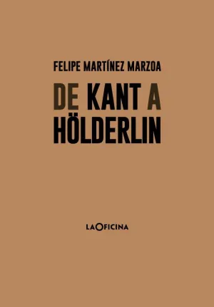 DE KANT A HÖLDERLIN