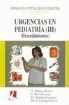 URGENCIAS EN PEDIATRIA (III): PROCEDIMIENTOS