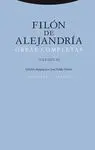 FILON DE ALEJANDRIA (VOL. III)