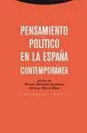 PENSAMIENTO POLITICO EN LA ESPAÑA CONTEMPORANEA