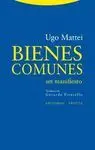 BIENES COMUNES: UN MANIFIESTO