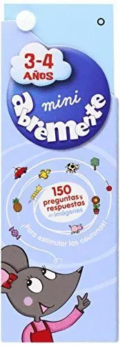 MINI ABREMENTE: 150 PREGUNTAS Y RESPUESTAS EN IMÁGENES ¡PARA ESTIMULAR LAS NEURONAS! (3-4 AÑOS)